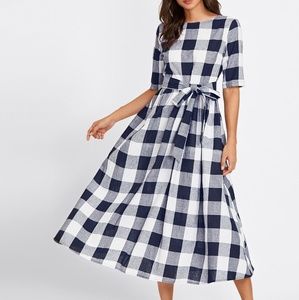 Brand New Gingham Dress